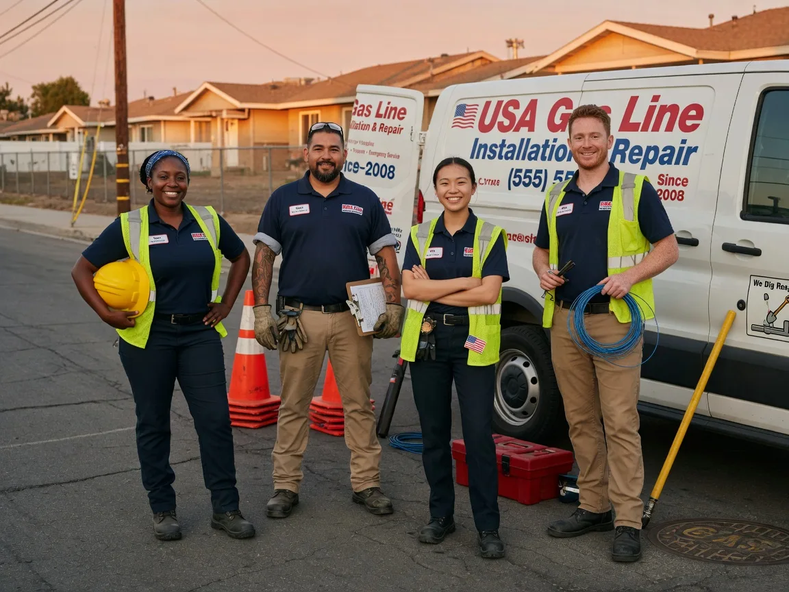 Gas Line Installation company in Strawn, TX